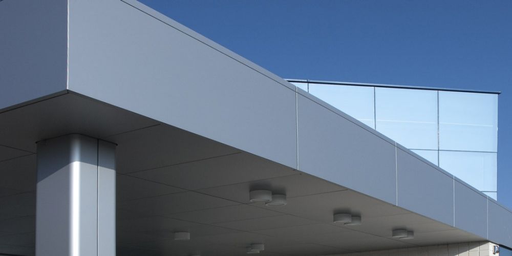 particolare di rivestimento architettonico