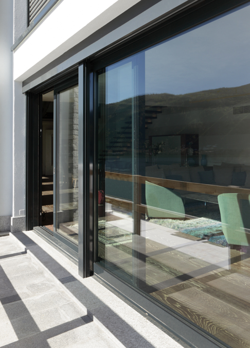 glass wall