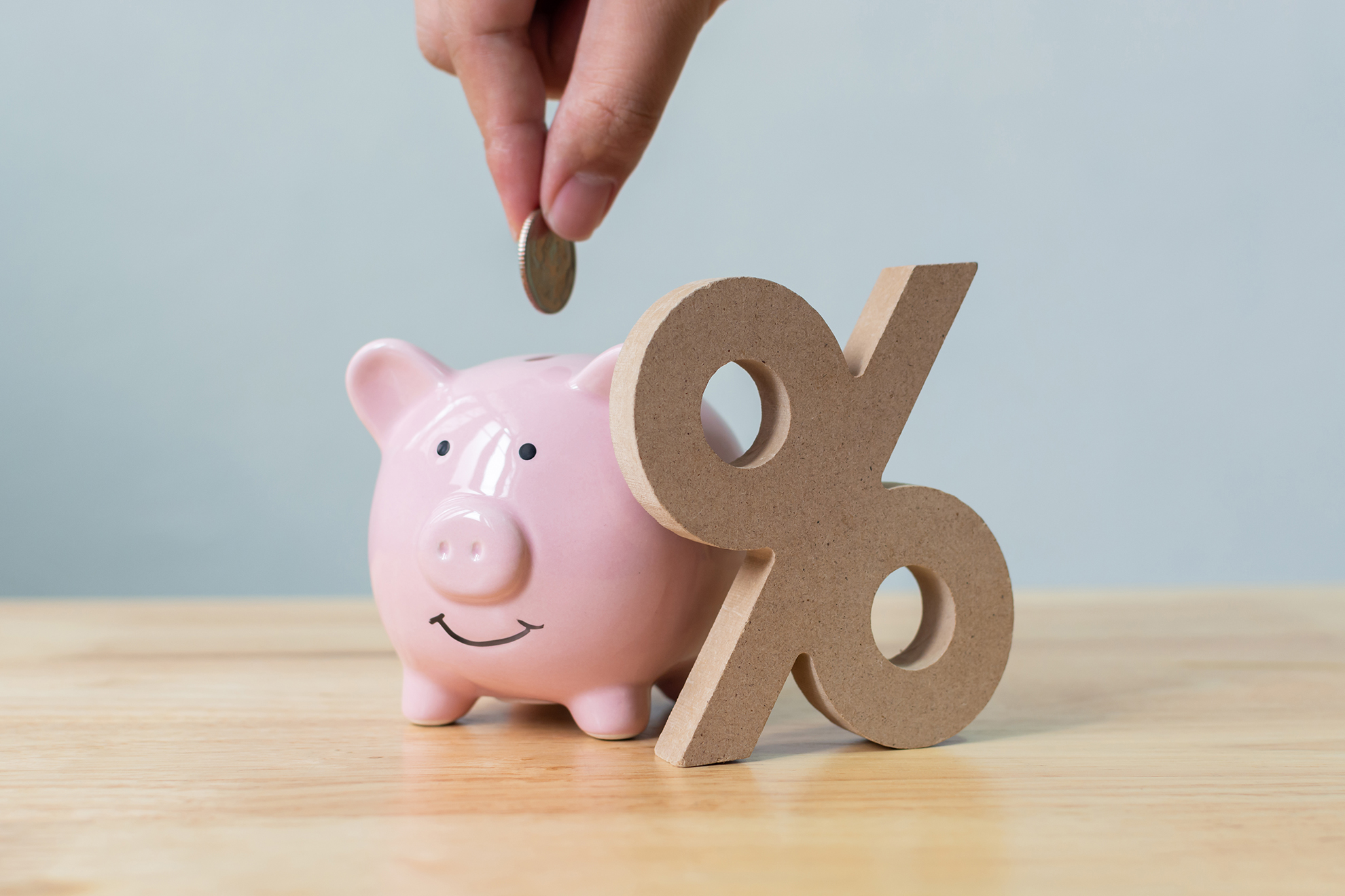 immagine concettuale di risparmio sulla tassazione