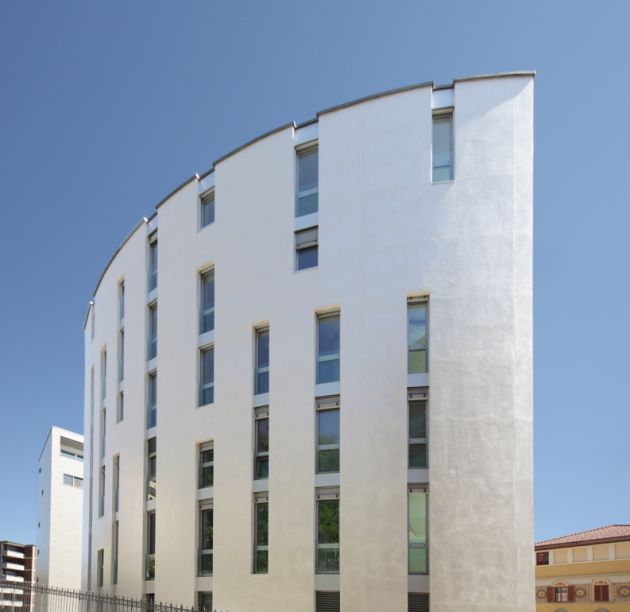 edificio architettura moderna